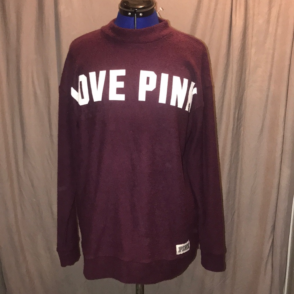 PINK Victoria’s Secret NWT small maroon/wine color